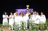 Ram Charan Celebrates Independence Day In Chirec School